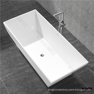 custom made bathroom rectangle black Bathtub